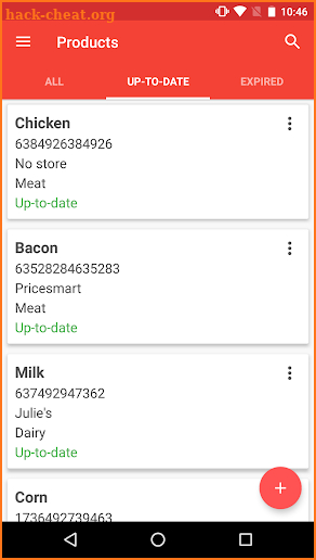 Expired: The Best Food Expiry Controller screenshot
