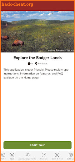 Explore Badger Lands screenshot