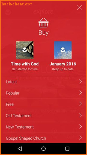 Explore Bible Devotional screenshot