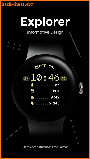 Explorer - Digital Watch Face screenshot