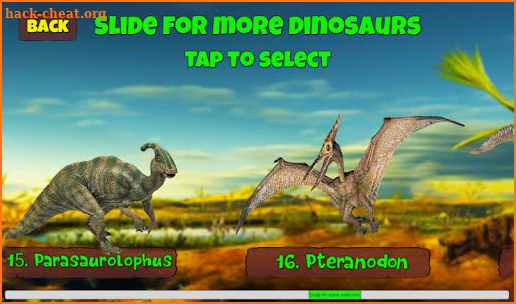 Exploring Dinosaurs screenshot