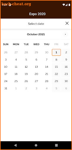 Expo 2020 Dubai (UAE) : Events Calendar إكسبو screenshot