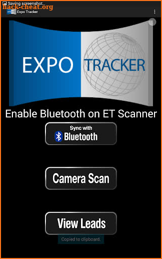 Expo Tracker Lead Retrieval screenshot