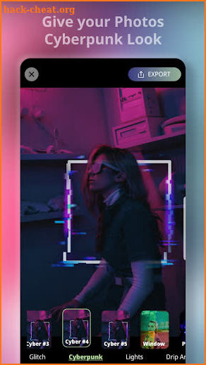 Expose by VIMAGE: Photo Editing & Glitch Filters screenshot