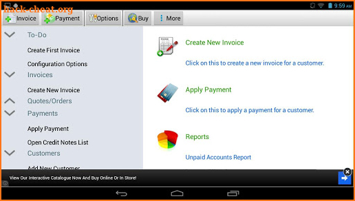 Express Invoice Invoicing Free screenshot