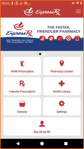 Express Rx Mobile App screenshot