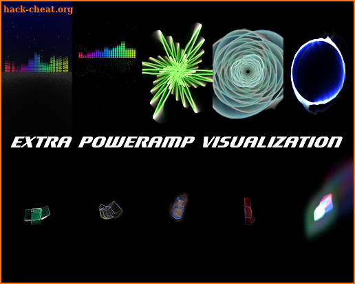 EXTRA 3 POWERAMP VISUALIZATION screenshot