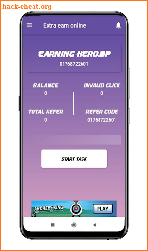 Extra earn online screenshot