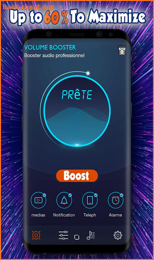Extra Volume Booster – Sound Booster for Android screenshot