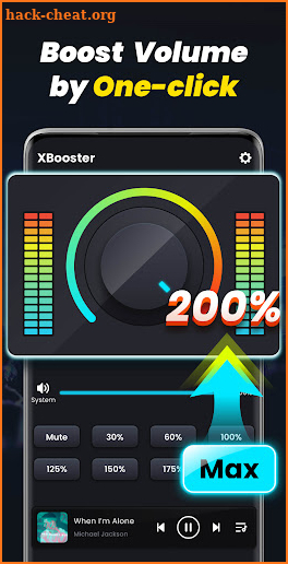 Extra Volume Booster, XBooster screenshot