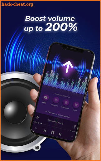 Extra Volume Up - Max Sound & Speaker Booster screenshot