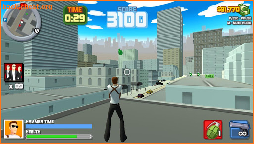 Extraction Battle City- Gangster Crime Real Strike screenshot