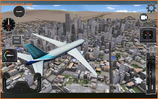 Extreme Airplane simulator 2019 Pilot Flight games screenshot