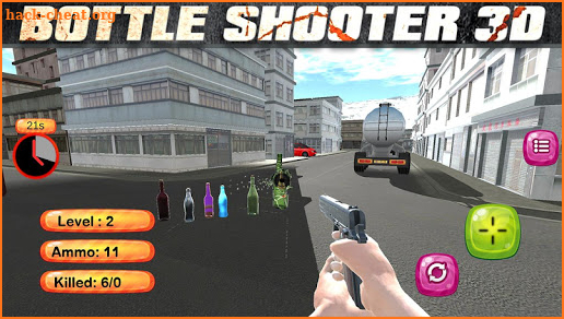 Extreme Bottle Gun Shooter: Can Target Shooting 3D screenshot