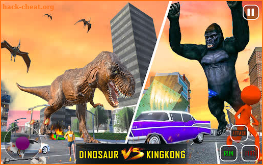 Extreme City Dinosaur Smash Battle Rescue Mission screenshot
