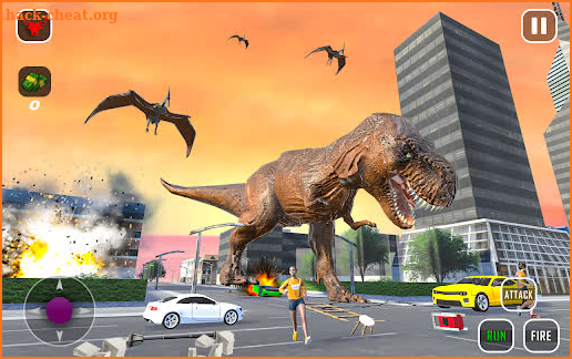 Extreme City Dinosaur Smash Battle Rescue Mission screenshot