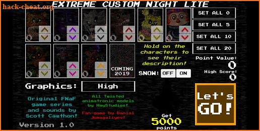 Extreme Custom Night LITE screenshot