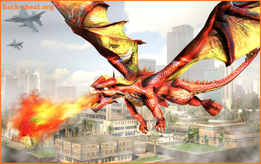 Extreme Dragon Rampage Adventure:City Town Smasher screenshot