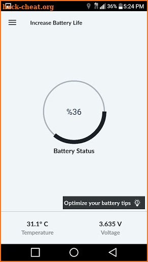 Extreme fast battery saver screenshot