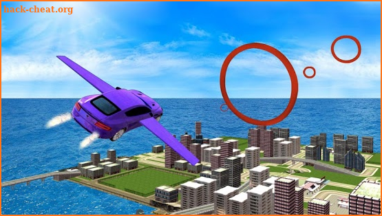Extreme Flying Car Simulator screenshot