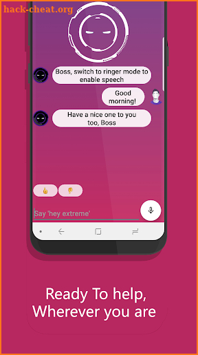 Extreme Go- Personal Voice Assistant screenshot