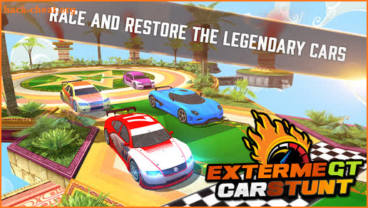 Extreme GT Car Stunts Free : Ramp GT Car Racing screenshot