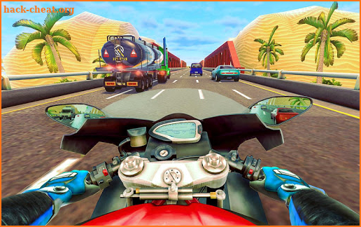 Extreme Highway Bike Racing screenshot