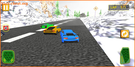 Extreme  Hills Snow Car Racing screenshot