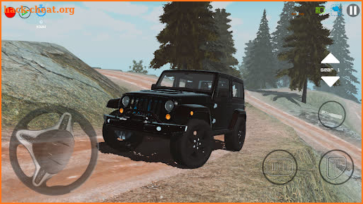 Extreme Jeep car Driving screenshot
