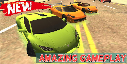 Extreme Lamborghini Huracan Car Racing Simulator screenshot