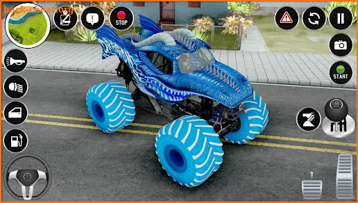 Extreme Monster Truck Game 3D screenshot