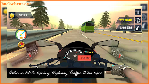 Extreme Moto Racing Highway Traffic Bike Race screenshot