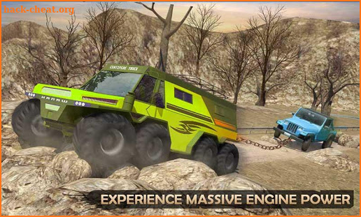 Extreme Offroad Mud-Runner Truck: 6x6 Spin Tires screenshot