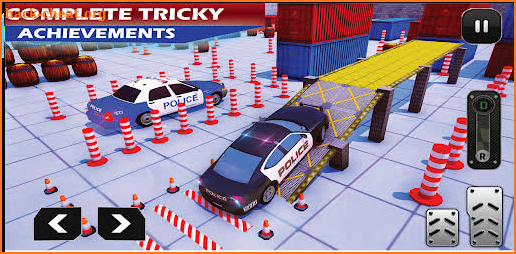 Extreme Police Car Parking screenshot