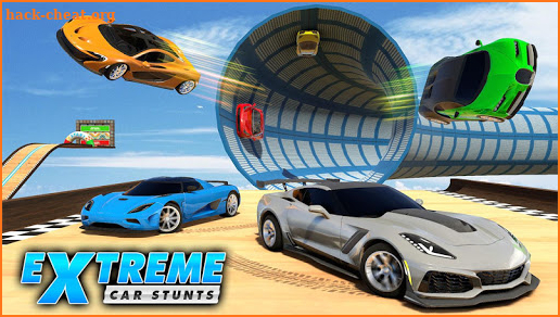 Extreme Ramp Car Stunt Racing Impossible Tracks screenshot