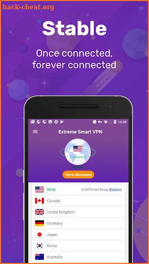 Extreme Smart VPN screenshot