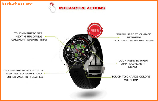Extreme Watch Face & Clock Live Wallpaper screenshot