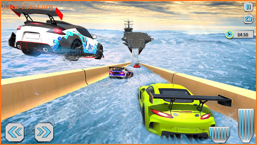 Extreme Water Car Surfer Racing Slide Stunts screenshot