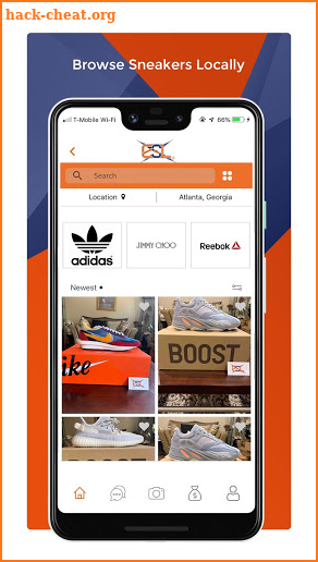 ExtremeSneakList Shop Sneakers screenshot