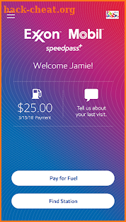 Exxon Mobil Speedpass+ screenshot