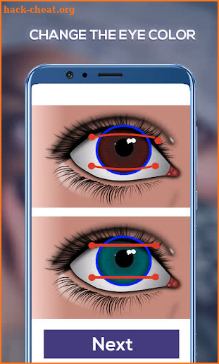 Eye color changer 2022 screenshot