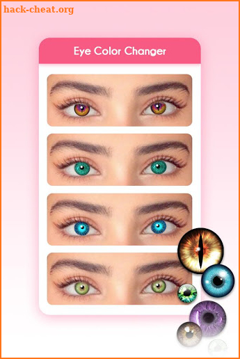 Eye color changer :- Eye Lenses Color Changer screenshot