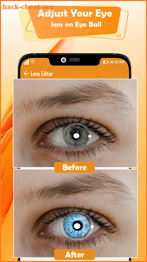 Eye Color Changer Photo Editor screenshot