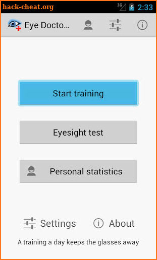 Eye Doctor Trainer - Exercises to Improve eyesight screenshot