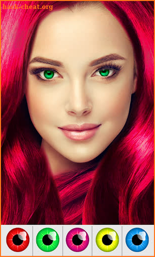 Eye, Hair Color Changer: Eye Colour Photo Editor screenshot