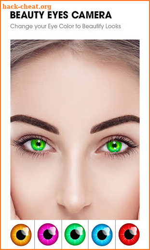 Eye, Hair Color Changer: Makeup Cam Photo Editor screenshot
