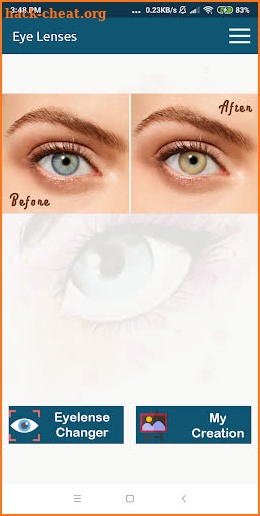 Eye Lenses : Eye Color Changer screenshot