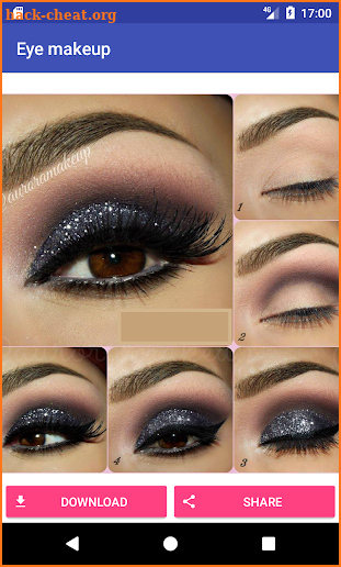 Eye Makeup Step by Step screenshot