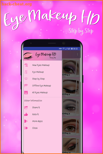 Eye Makeup Step by Step HD screenshot