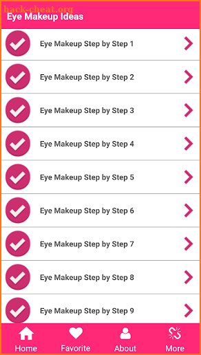 Eye Makeup Step by Step Pic Easy 😍 screenshot